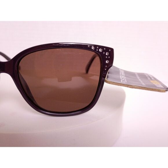 Foster Grant UN1018 Annalise Polarized with Rhinestone Accents Sunglasses - Picture 7 of 15